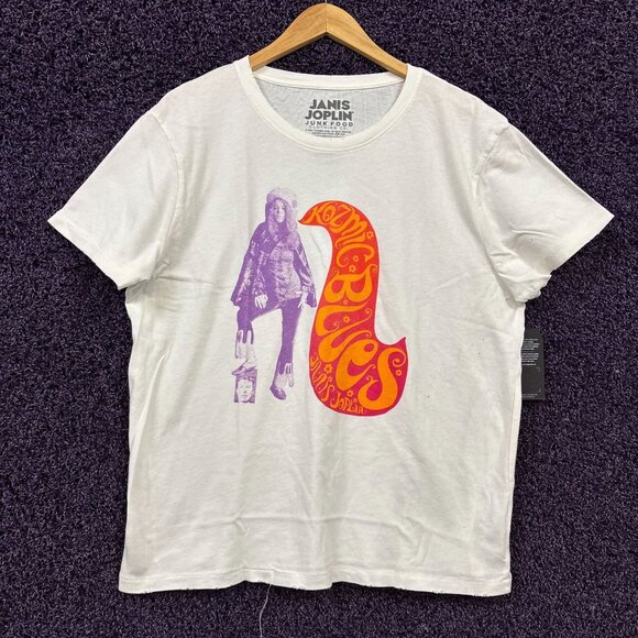 Kozmic Blues Janis Joplin Woodstock Blues Rockstar T-Shirt L - Picture 1 of 5
